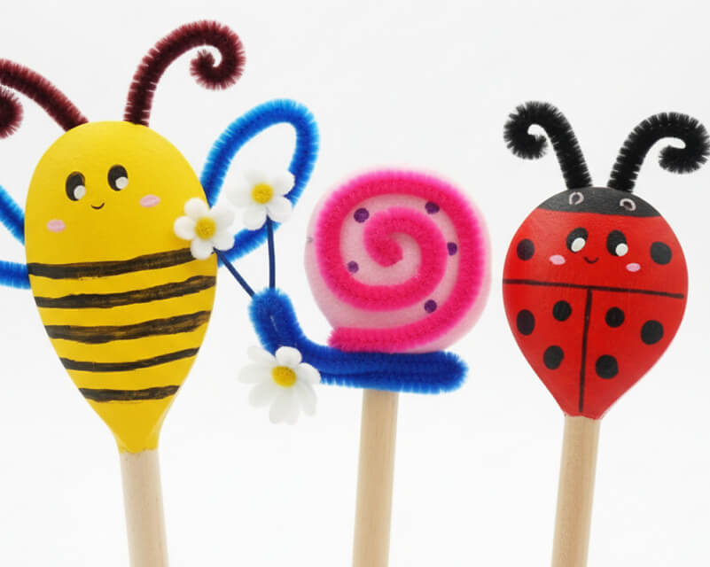 Fr&uuml;hlingshafte Blumenstecker